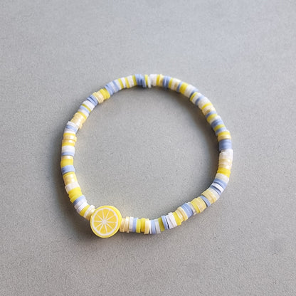 "Lemon Vibe" – Armband mit Zitronendetail
