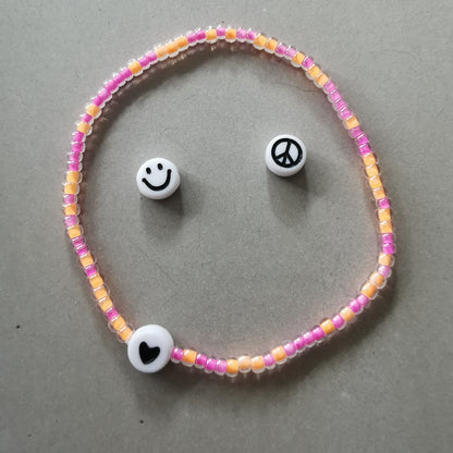 „Smiling Sunset“ – Herz, Smile oder Peace